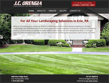 Tablet Screenshot of landscapererie.com